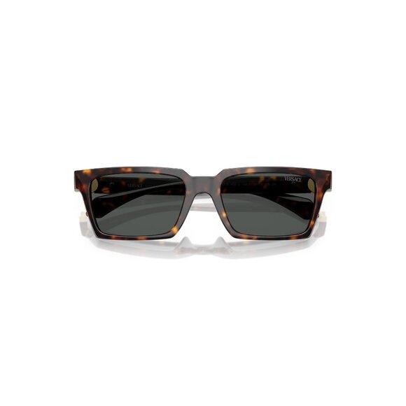 New VERSACE Havana Rectangle VE4490U 108/87 Sunglasses Women - Picture 4 of 6